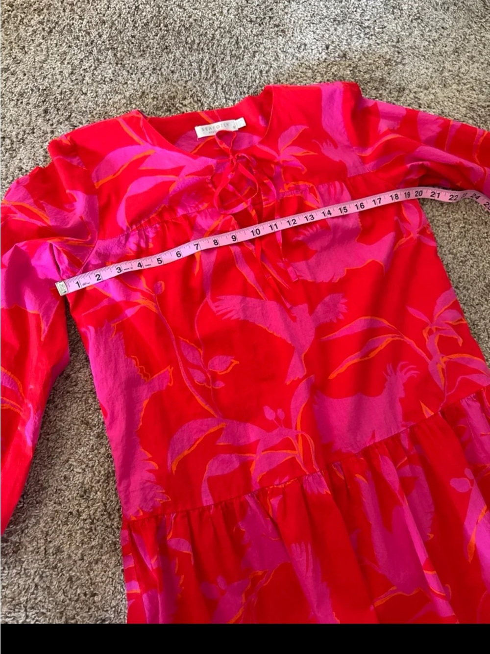 Seafolly Birds of Paradise Cover Up Mini Dress
size Small - Picture 10 of 12